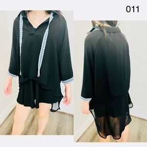 Fashion Korean style black top